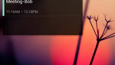 Capture d'écran de GO Calendar Widget 4