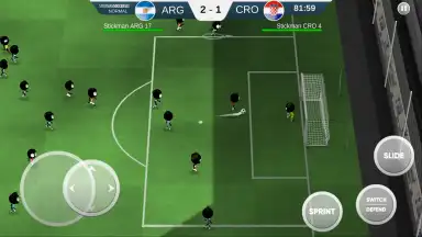 Capture d'écran de Stickman Soccer 2018 4
