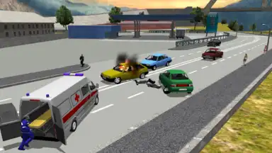 Capture d'écran de Ambulance Simulator 3D 2