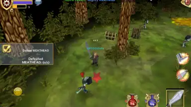 Capture d'écran de Pocket Legends 4