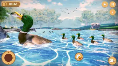 Capture d'écran de Duck Family Life Simulator 3D 3