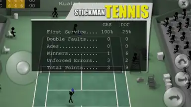 Capture d'écran de Stickman Tennis 4