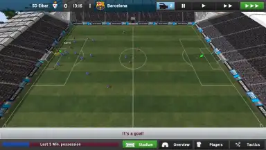 Capture d'écran de Soccer Manager 2018 1