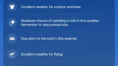 Capture d'écran de Live Weather: Radar & Widgets 7