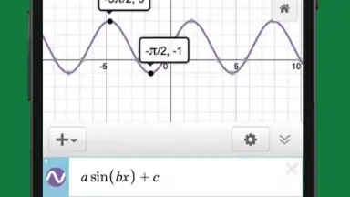 Capture d'écran de Desmos 3