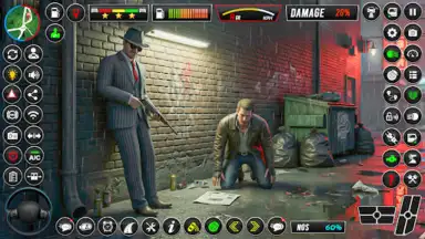 Capture d'écran de Gangster Crime Wars Mafia 3D 1