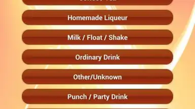 Capture d'écran de 8,500 Drink Recipes Free 13