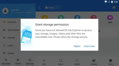 Capture d'écran de ES File Explorer 6