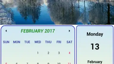 Capture d'écran de PhotoCalendar 1