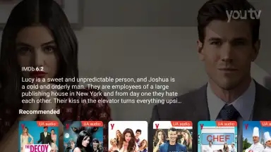 Capture d'écran de youtv 5