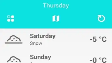 Capture d'écran de ForecastWeather 4