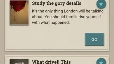 Capture d'écran de Fallen London 10