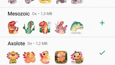 Capture d'écran de Stickers WhatsApp 2
