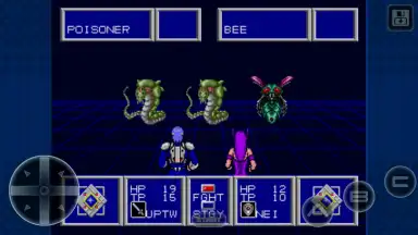 Capture d'écran de Phantasy Star Classics 3