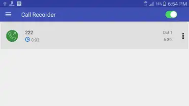 Capture d'écran de Call Recorder Pro Automatic 4