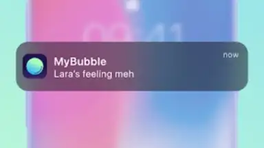 Capture d'écran de MyBubble 3