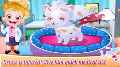Capture d'écran de Baby Hazel Pet Doctor 9