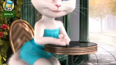 Capture d'écran de Talking Angela 1