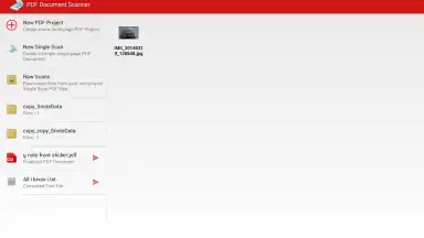 Capture d'écran de PDF Document Scanner 3