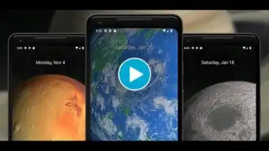 Capture d'écran de Moon 3D Live Wallpaper 1