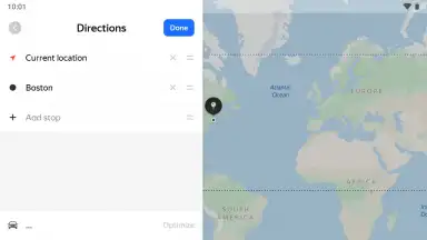 Capture d'écran de Yandex Maps 8