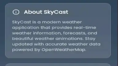 Capture d'écran de SkyCast 2