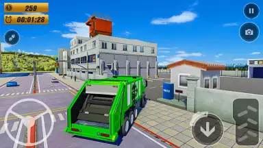 Capture d'écran de Offroad Truck Simulator - Garbage Truck Game 4