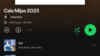 Capture d'écran de Spotify 10