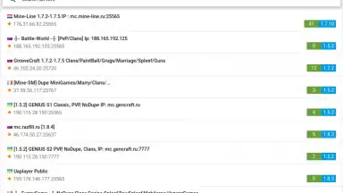 Capture d'écran de Minecraft Statistics 11