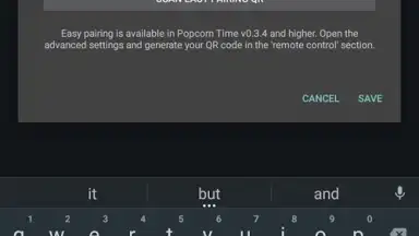 Capture d'écran de Popcorn Time Remote 7
