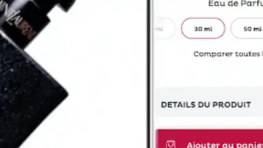 Capture d'écran de Nocibé La beauté partagée 4