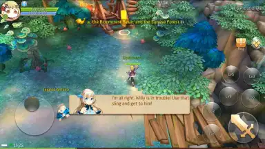 Capture d'écran de Tales of Wind 2