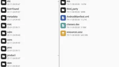 Capture d'écran de MT Manager 1