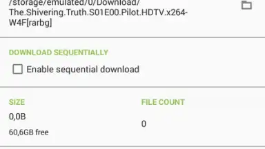 Capture d'écran de Torrenter - Android Torrent Downloader 4