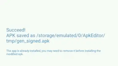 Capture d'écran de APK Editor Pro 8
