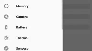 Capture d'écran de Device Info HW 1