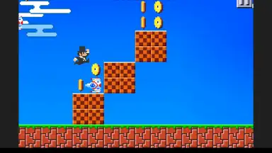 Capture d'écran de Super Mega Runners 8 Bit Mario 3