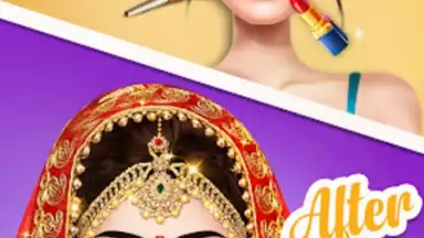 Capture d'écran de Indian Wedding Dress up games 7