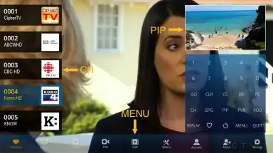 Capture d'écran de 0-IPTV 9