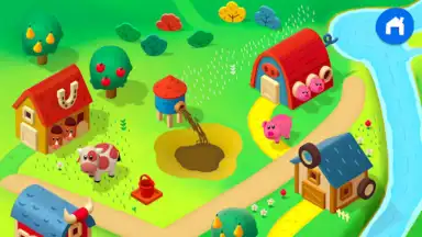 Capture d'écran de Talking Ginger Playground 2