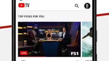 Capture d'écran de YouTube TV 4
