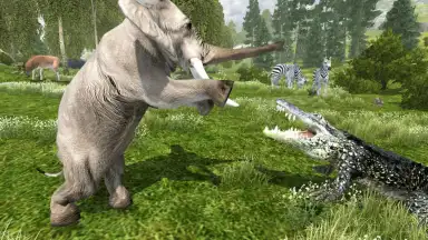 Capture d'écran de Wild Elephant Simulator 1