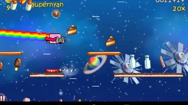 Capture d'écran de Nyan Cat: Lost In Space 4