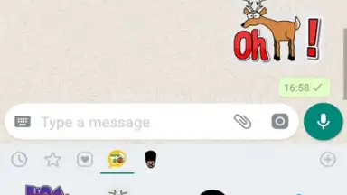 Capture d'écran de Popular Stickers 4