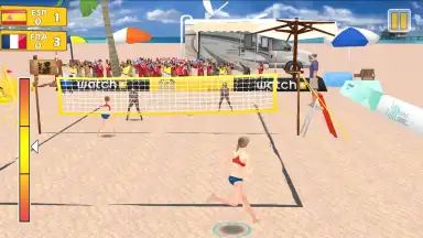Capture d'écran de Volleyball: Spike Master 11