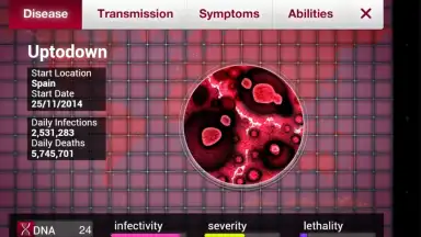 Capture d'écran de Plague Inc 2