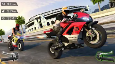 Capture d'écran de Highway Bike Riding Simulator 1