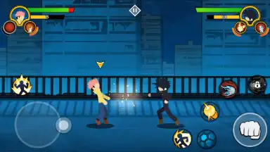 Capture d'écran de Stickman Cursed: Phantom Fight 4