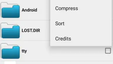 Capture d'écran de SD Card Manager 9