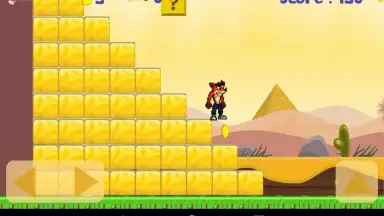 Capture d'écran de Crash World Bandicot 7